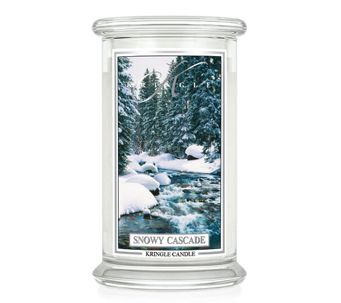 Kringle Candle – Snowy Cascade – Duftkerze – 624g