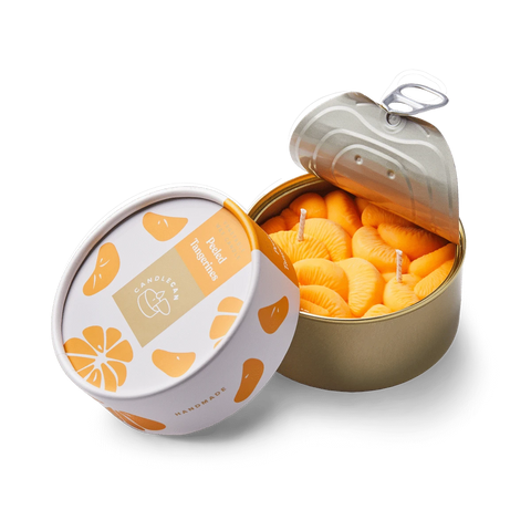 CandleCan - Peeled Tangerines - Gourmet Duftkerze - 300g