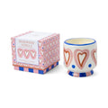 Paddywax - Adopo - Hearts - Rosewood Vanilla - Keramik Duftkerze - 226g – Teil des Adopo Duft-Trio Hearts (3-teilig)