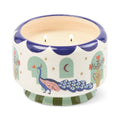 Paddywax Adopo - Peacock - Misted Lime - Keramik Duftkerze - 680g