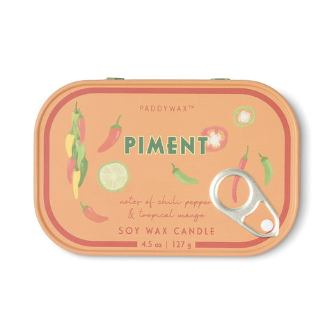 Paddywax Bistro - Piment - Chilli & Mango - Tin Duftkerze - 127g