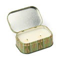 Paddywax Chérie Smoked Pistachio Tin Duftkerze 127g – Dose Green & Khaki – Bild 3