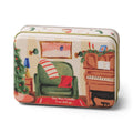 Paddywax Christmas Tin Piano – Duftkerze Pomegranate Spruce 141g in illustrierter Weihnachtsdose (Klavier)