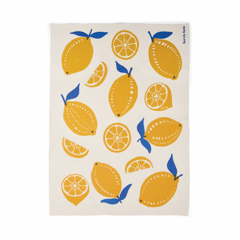 Here's How - The Emmy - Lemons - Geschirrtuch - Baumwolle