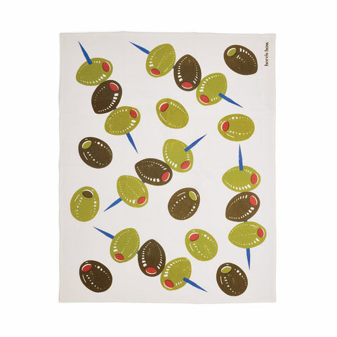 Here's How - The Emmy - Olives - Geschirrtuch - Baumwolle
