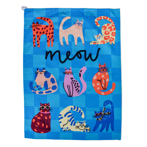 Hijinx - Meow - Geschirrtuch - Baumwolle