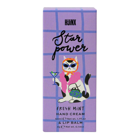 Hijinx - Star Power - Mint - Handcreme & Lippenbalsam Set