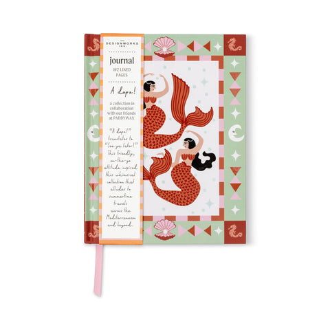 Paddywax - Adopo - Mermaid & Moon - Journal - 192 Seiten