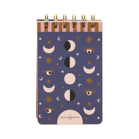Paddywax Adopo Moon Phases Notizblock Rückseite | AlletDufte.de