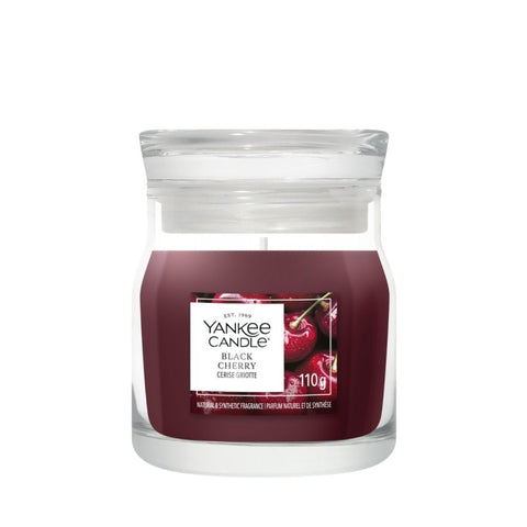 Yankee Candle - Black Cherry - Signature Duftkerze - 110g