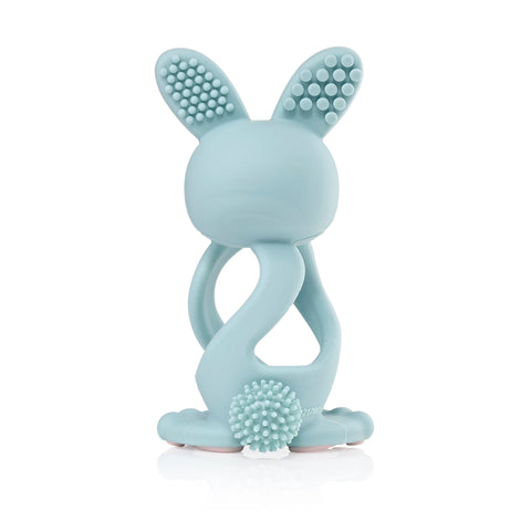 Brush-Baby – Bobbie Bunny Beißring – Eukalyptus Grün – Bild 2