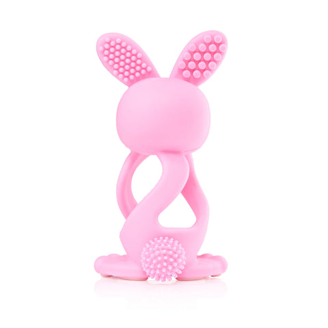 Brush-Baby – Bobbie Bunny Beißring – Rosa – Bild 2