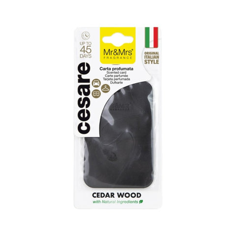Mr&Mrs Fragrance – Cards Black – Cedar Wood