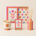 Paddywax Adopo Duft-Quintett Sun – 5-teiliges Geschenkset: Duftkerze, Diffuser, Matches, Journal & Notizblock
