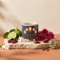 Paddywax Adopo Moon Phases – Jasmine & Rose Keramik Duftkerze mit Duftzutaten: Bergamotte, Waldbeeren, Jasmin, Rose, Safran, Amber und Eichenmoos