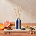 Paddywax Adopo Eye – Incense & Smoke Keramik Diffuser mit Duftzutaten: Grapefruit, Mandarine, Zimt, Nelke, Gewürzorchidee, Tonkabohne, Weihrauch, Myrrhe und Zedernholz