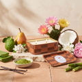 Paddywax Adopo Flower – Cactus Flower Duftkerze mit Duftzutaten: Bergamotte, Birne, Apfelblüte, Kokoswasser, Kaktusblüte, Gardenie, Pfingstrose, Aloe Vera, Matcha, Vanille und Bambus