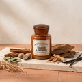 Paddywax Apothecary Tobacco & Patchouili - Duftkerze - 226g mit Duftzutaten: Zimt, Muskatnuss, Patchouli, Vetiver, Sandelholz, Tabak und cremige Vanille