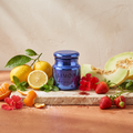 Paddywax Chroma - Meyer Lemon - Duftkerze - 71g mit Duftzutaten: Meyer-Zitrone, Mandarinenschale, Zitronenblätter, Erdbeere, Wasserminze, Honigmelone, Zucker, Geranie und Safran