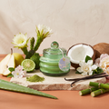 Paddywax Beam - Cactus Flower - Duftkerze - 85g mit Duftzutaten: Bergamotte, Birne, Apfelblüte, Kokoswasser, Kaktusblüte, Gardenie, Pfingstrose, Aloe Vera, Matcha, Vanille und Bambus