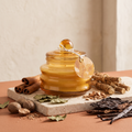 Paddywax Beam - Tobacco & Patchouli - Duftkerze - 85g mit Duftzutaten: Zimt, Muskatnuss, Patchouli, Vetiver, Sandelholz, Tabak und cremige Vanille