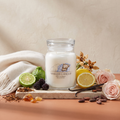Yankee Candle Soft Blanket - Signature 2 Docht Duftkerze 368g mit Duftzutaten: Bergamotte, Brombeere, Zitrone, Kaschmir, pudrige Noten, Rose, Tabakblüte, Vanille, Amber, Kakao und Moschus