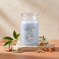 Yankee Candle A Calm & Quiet Place - Signature 2 Docht Duftkerze - 567g mit Duftzutaten: Mandarinenblatt, Jasmin, Zedernholz, Patschuli, Sandelholz, Bernstein und Moschus