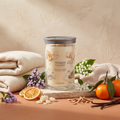 Yankee Candle Soft Wool & Amber - Signature 2 Docht Tumbler - 567g mit Duftzutaten: Heliotrop, Orange, Tangerine, Maiglöckchen, Jasmin, Moschus, weißer Amber, Kaschmir, Sandelholz und Vanille