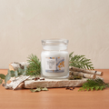 Yankee Candle Silver Birch - Signature 2 Docht Duftkerze - 368g mit Duftzutaten: wässrige Noten, Ozon, sibirische Kiefer, Nelke, Eukalyptus, Zypresse, Birke und Patschuli