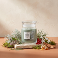 Yankee Candle Silver Sage & Pine - Signature 2 Docht Duftkerze - 368g - Neues Design mit Duftzutaten: Johannisbeere, Muskatellersalbei, Aldehyde, Kiefernnadel, Leder, Jasmin, Zedernholz, Bernstein und Moos