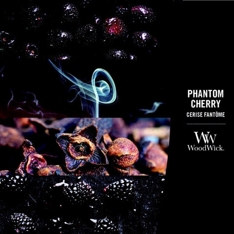 WoodWick - Phantom Cherry - Duftkerze