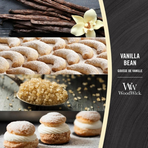 WoodWick - Vanilla Bean - Duftkerze