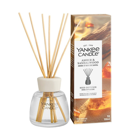 Yankee Candle Amber & Sandalwood Reed Diffuser 100ml