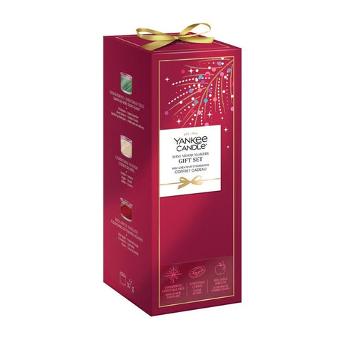 Yankee Candle - Geschenkset Mini Mood Makers Christmas 2026 - 3x Votivkerze im Glas 37g