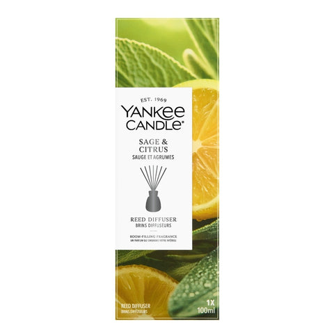 Yankee Candle Sage & Citrus Reed Diffuser 100ml – Bild 2